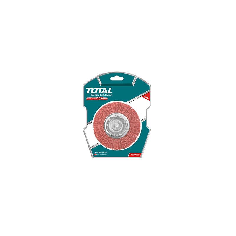 Total Tools Cup Brush 100mm Nylon