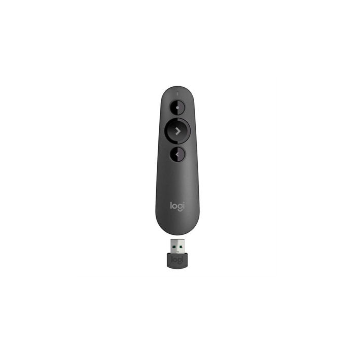 Logitech R500 Laser Presentation Remote is designed for confident presenting