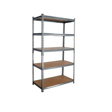 Heavy Duty 5 Tier Galvanized steel shelving
