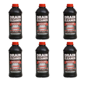 Triple Red Drain Cleaner 1 Litre ( 6 pack )
