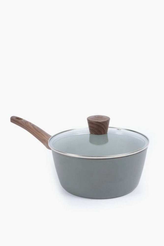 MasterChef 20cm Aluminium Saucepan – Durable Non-Stick Interior with Comfortable Handle