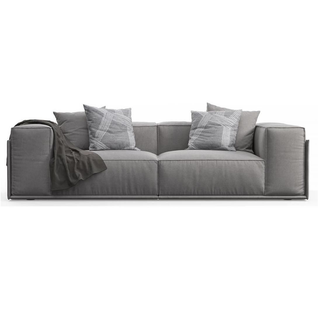 Teddy-George - Nismo Couch / Sofa in Grey Linen