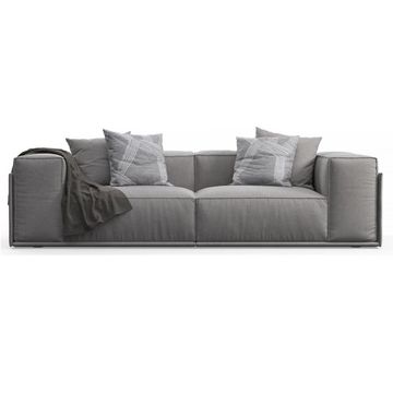 Teddy-George - Nismo Couch / Sofa in Grey Linen