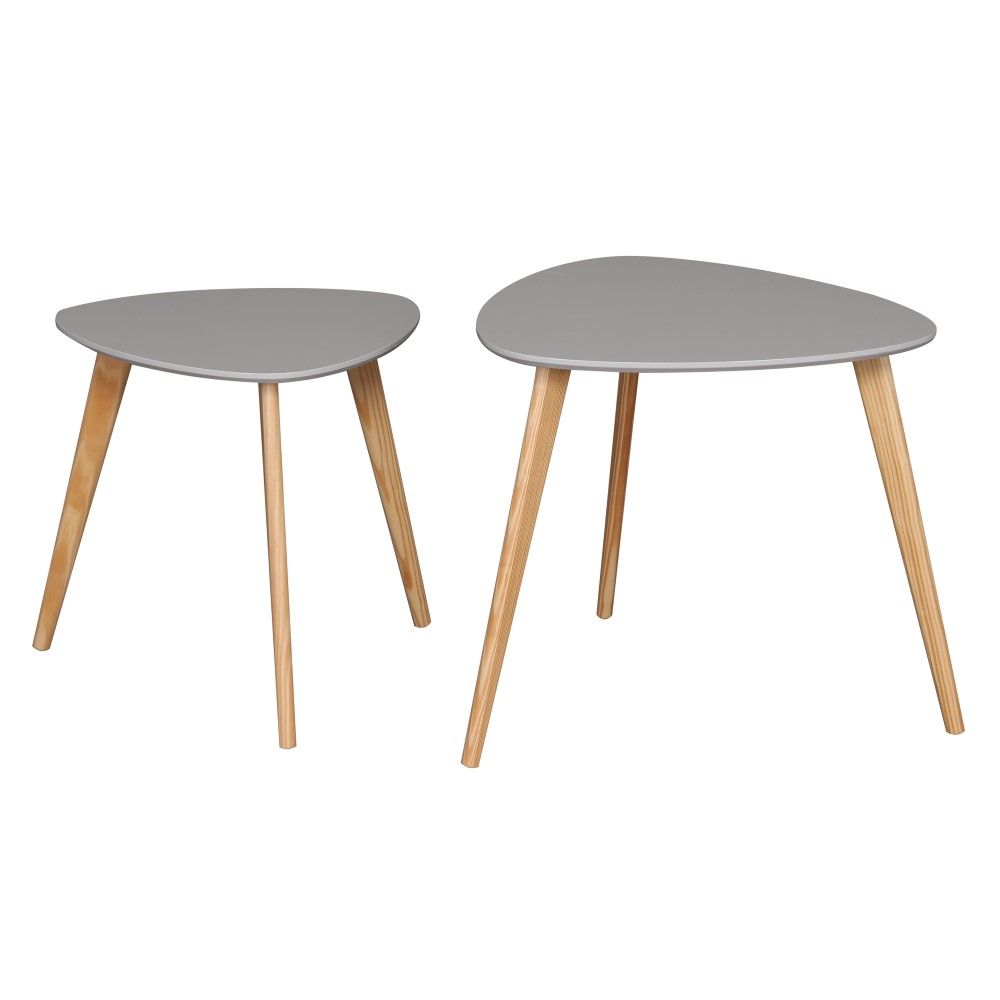 Everfurn Sublime Nesting Coffee Tables - Two Piece Set
