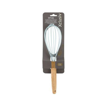 Silicone Egg Whisk with Stainless Steel Handle 26cm