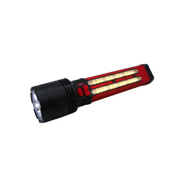Solar Powered Rechargeable Multi Purpose Torch and Cob Light
