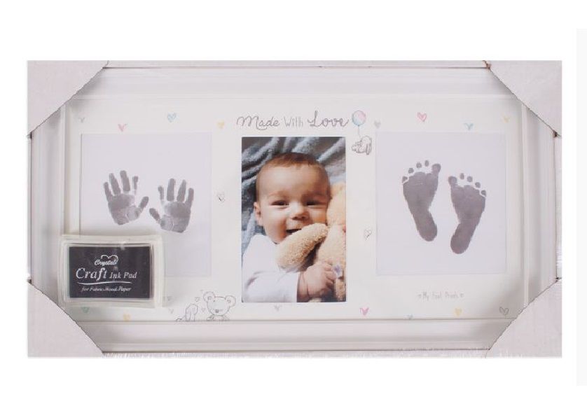 Baby Hand & Footprint Kit - Made with Love