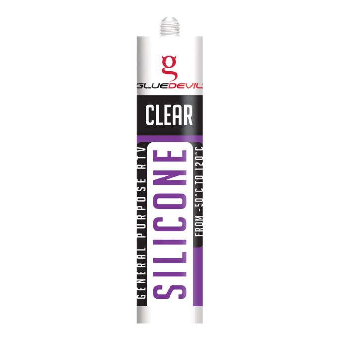 Silicone General purpose GD7 GLUEDEVIL Clear 260ml
