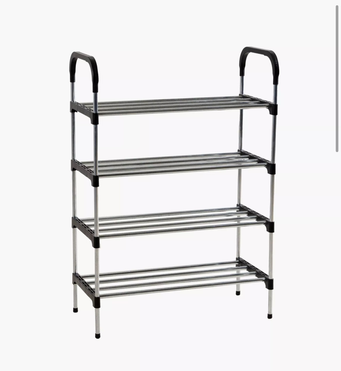 4 -Tier Shoe Rack Organizer – Space-Saving Design