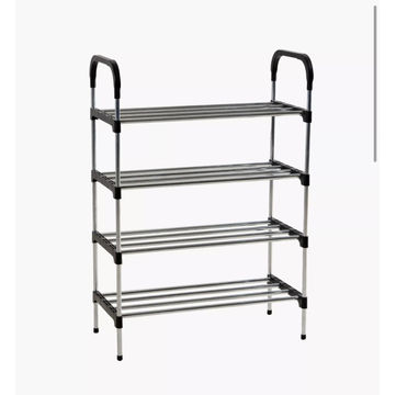 4 -Tier Shoe Rack Organizer – Space-Saving Design