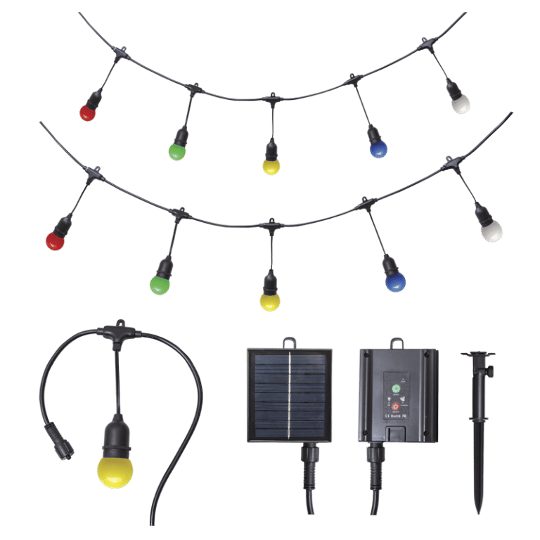 Solar Outdoor String Lights
