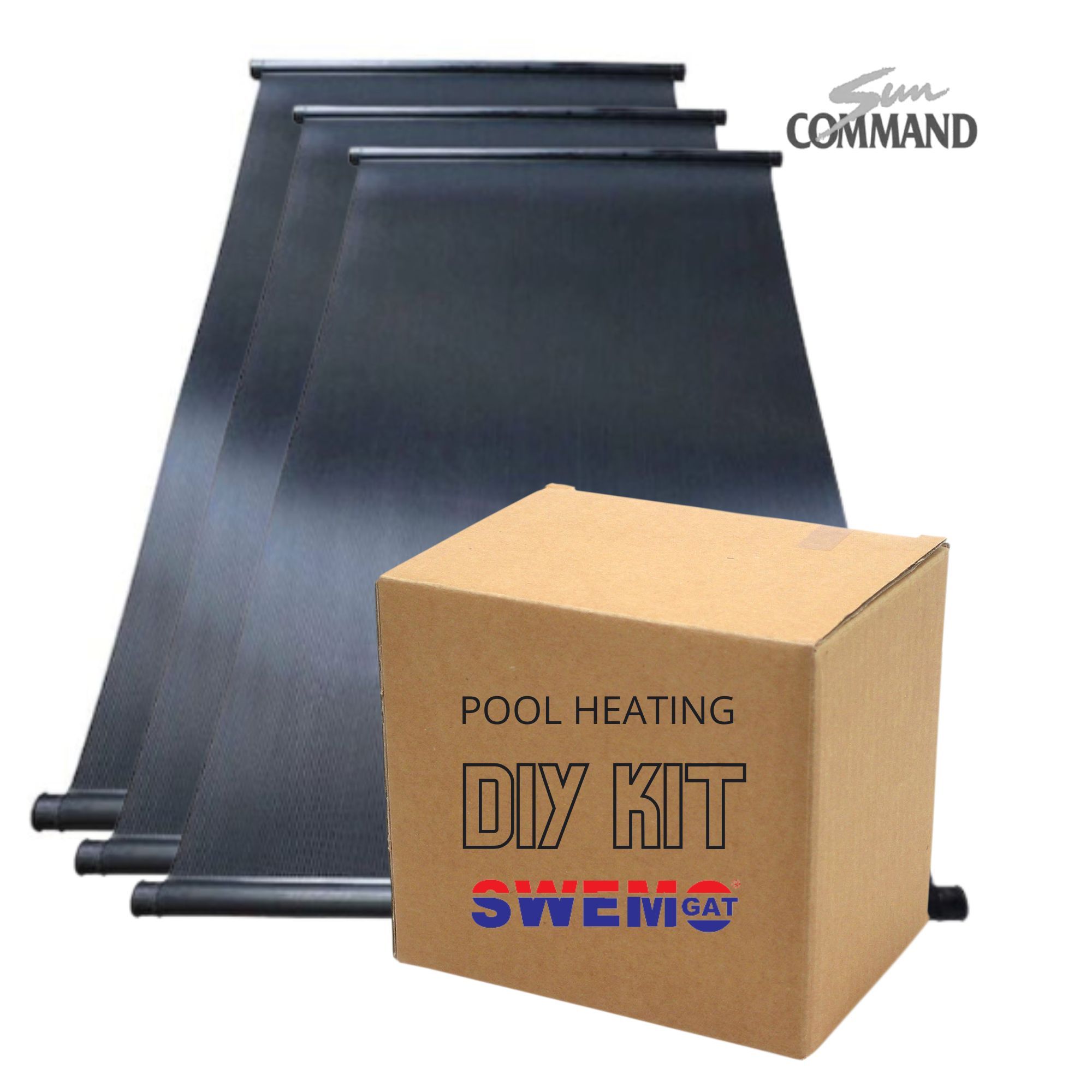 Sun Command Solar DIY Pool Heating - 3 Panel Kit