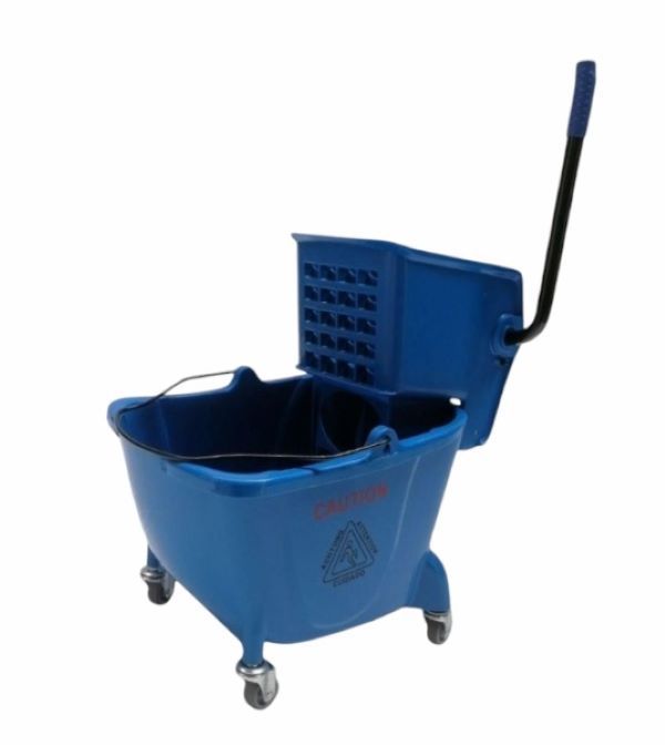 Atley 24L Mopping Trolley and Wrinlger - Blue