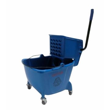 Atley 24L Mopping Trolley and Wrinlger - Blue