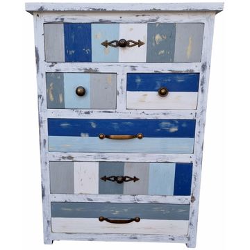 Winter Rustic Cupboard Colourful and Beautiful