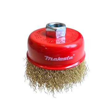 MAJESTA - Crimped Brass Cup Brush 75mm