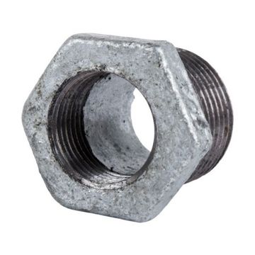 Reducing Bush - Pipe Fittings - Galvanised - 100mm x 80mm - Bulk Pack of 2