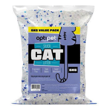 Optipet Silica Cat Litter - 6kg Value Pack