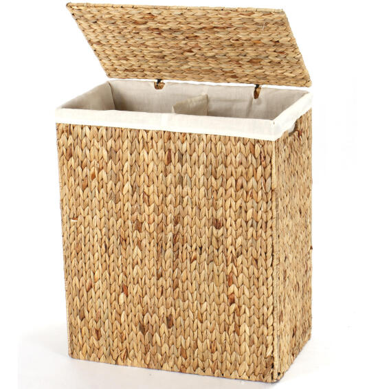 Sensea Martinica Foldable Laundry Basket Water Hyacinth