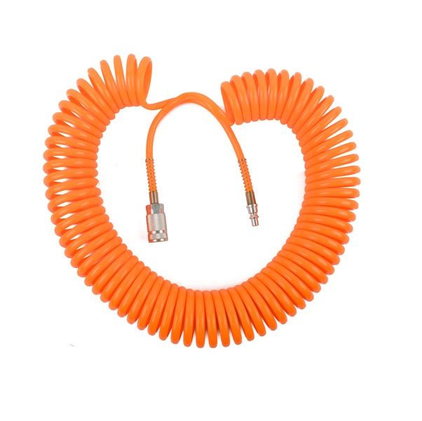 Aircraft Spiral Hose 15Mx8mm W/Aro Quick Coupler