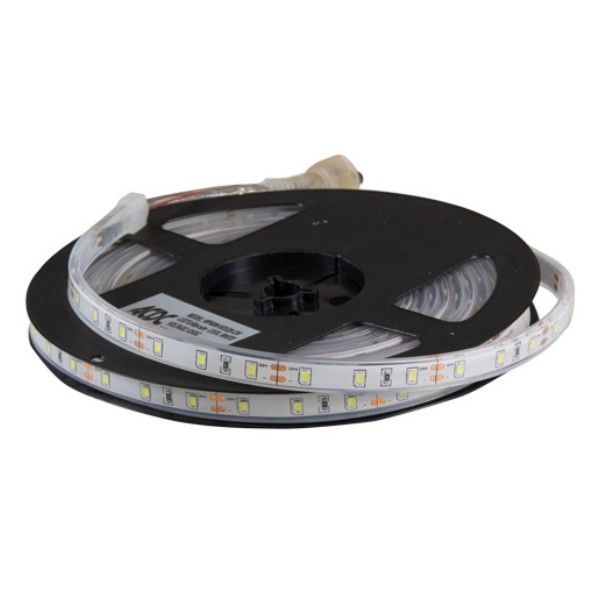 12VDC 60/M LED Cool White Flex White Strip W/Proof IP68 /5M