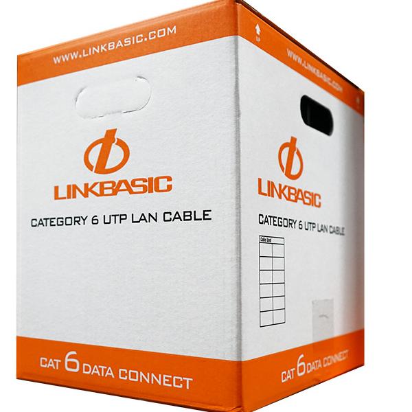 Linkbasic 305M Box Cat6 Solid Utp Cable