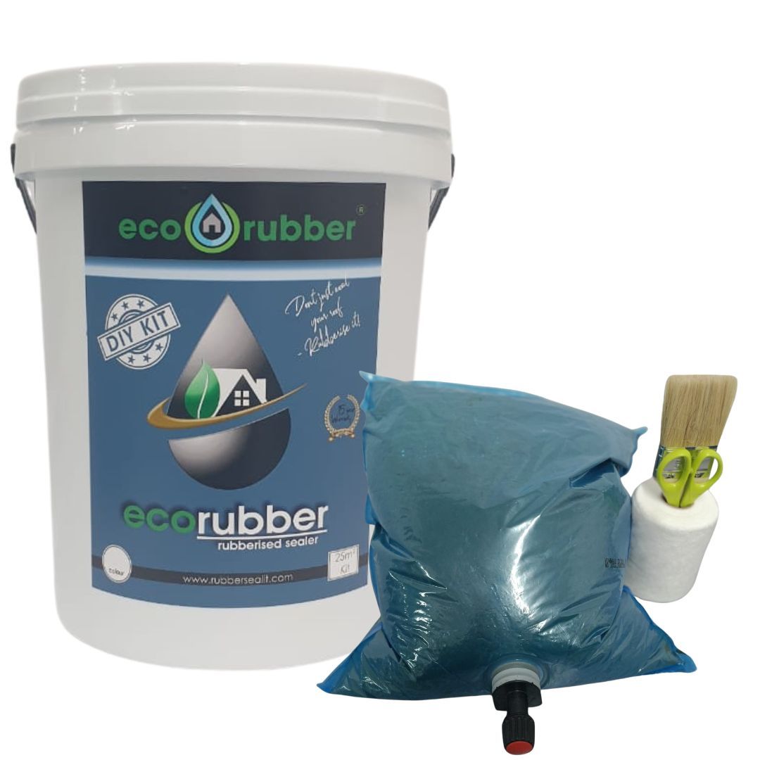 ECO RUBBER Rubberized Waterproof Sealer DIY Kit 2.5m2 White