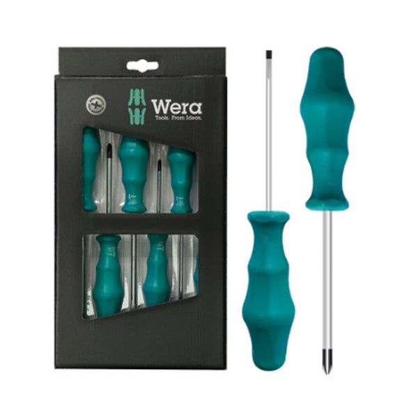 6 Piece Classic Black Point Screwdriver Display Set