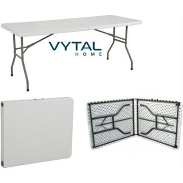 Vytal Home Foldable Rectangle Trestle Table