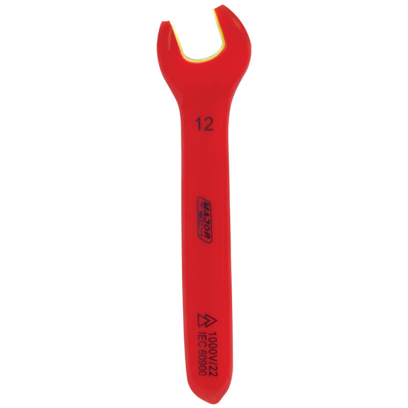12mm 1000V Insulated Open Spanner (VOSP12) - Major Tech