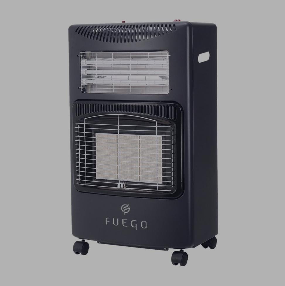 Fuego - 3 Panel Gas & Electric Heater