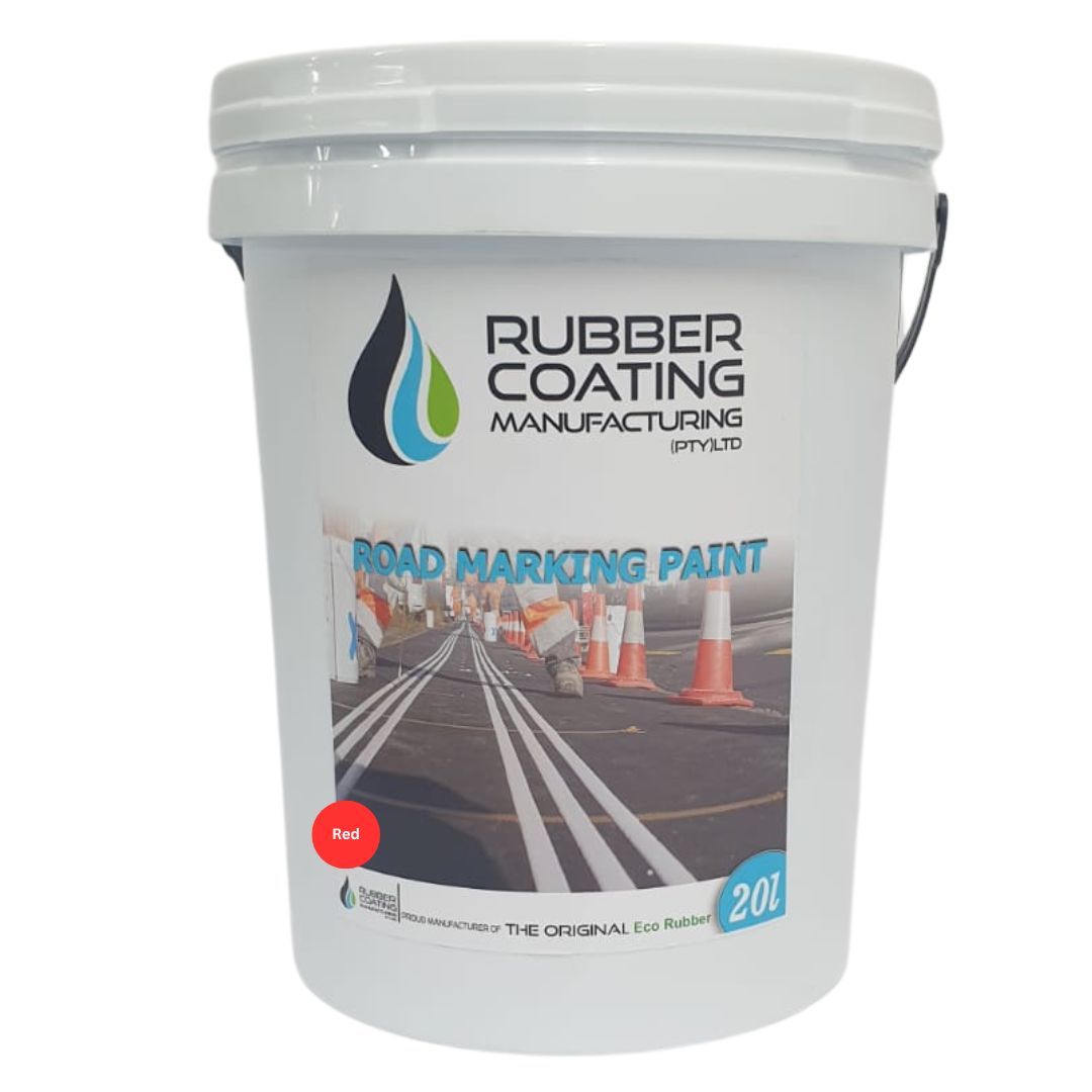 RCM Road Marking Paint Red 20 Litre