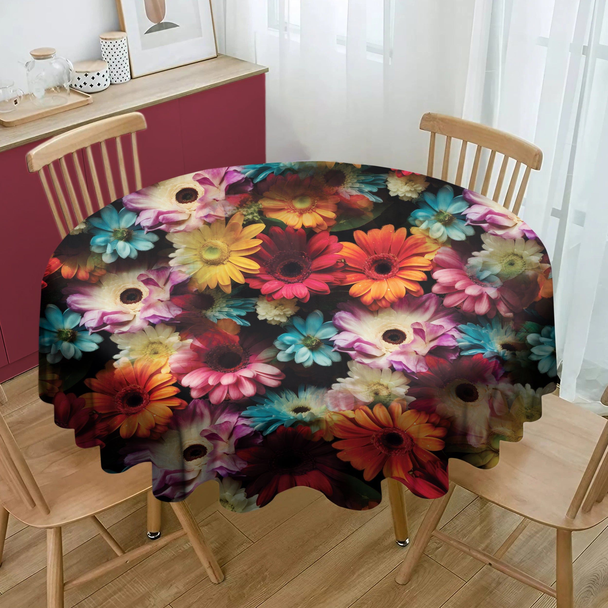 Joyful Barbera �s Round Tablecloth
