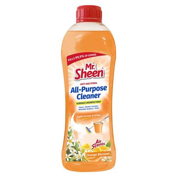 Mr Sheen Anti Bact Floor And All Pur Clean Ob 1L 4 Pack