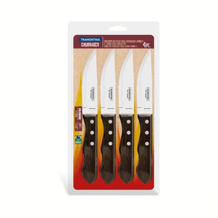 Tramontina 4 pcs Jumbo Steak Knives Set