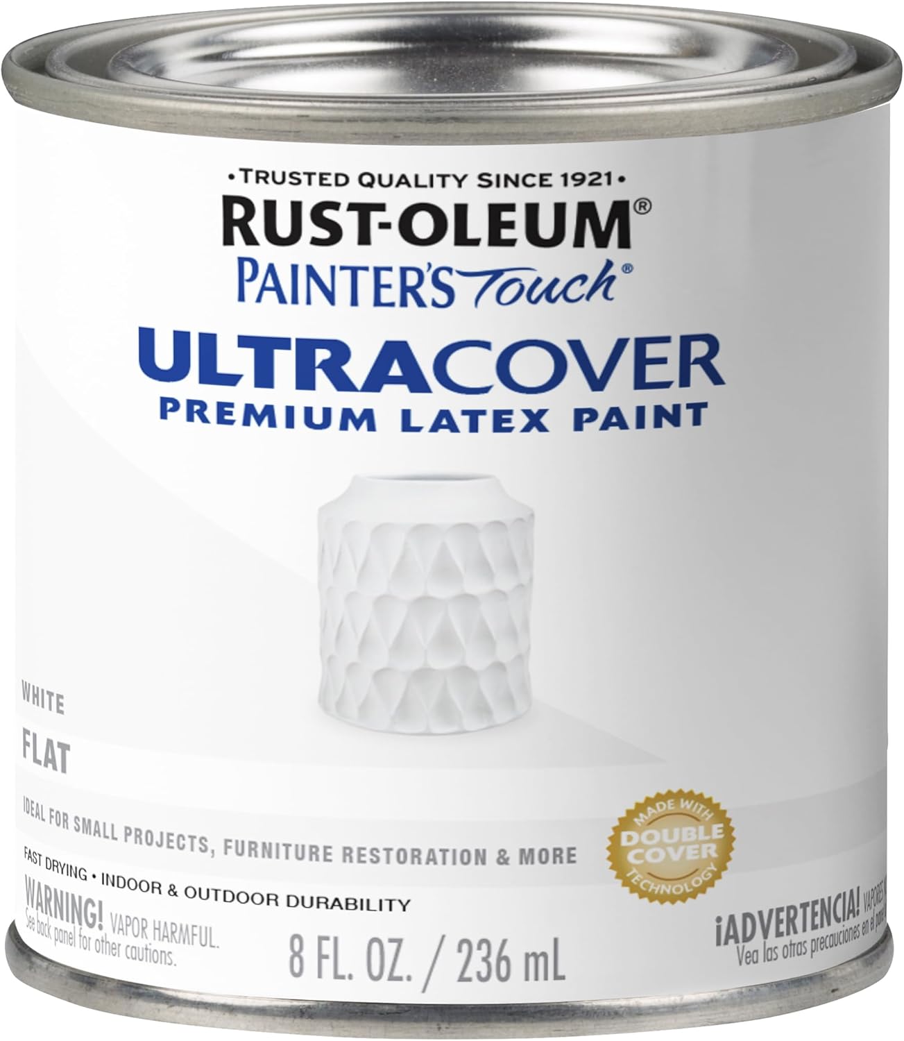 Rust-Oleum Painter’s Touch Brush Paint Flat White 284ml