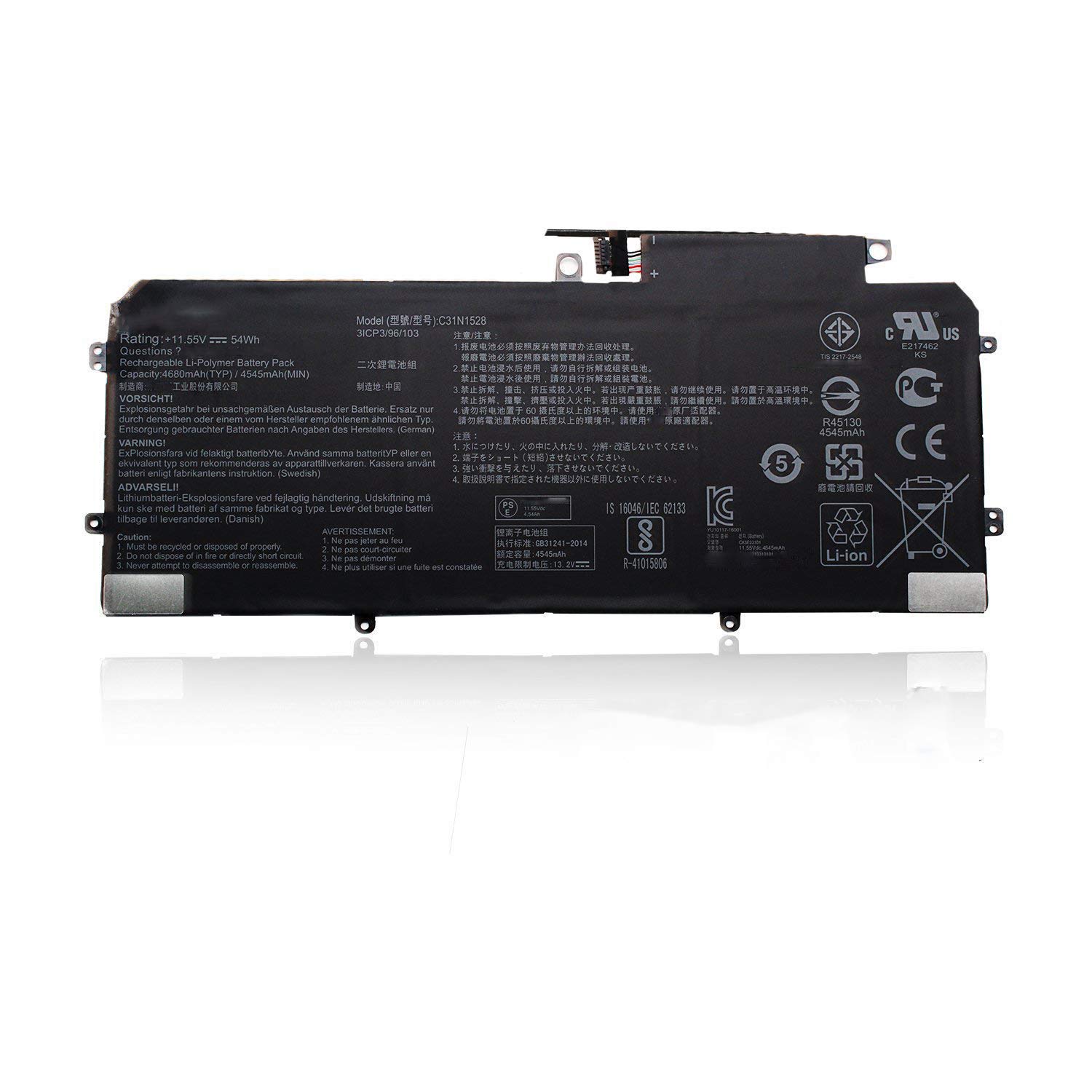 Reliable,long-lasting Vibrant battery for ASUS Zenbook Flip UX360C UX360CA(P\N  C31N1528 )