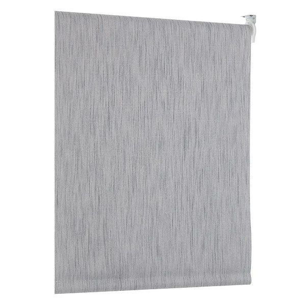 Roller Blind, Block-Out, Grey, 1200mm x 2200mm BY WOODLY