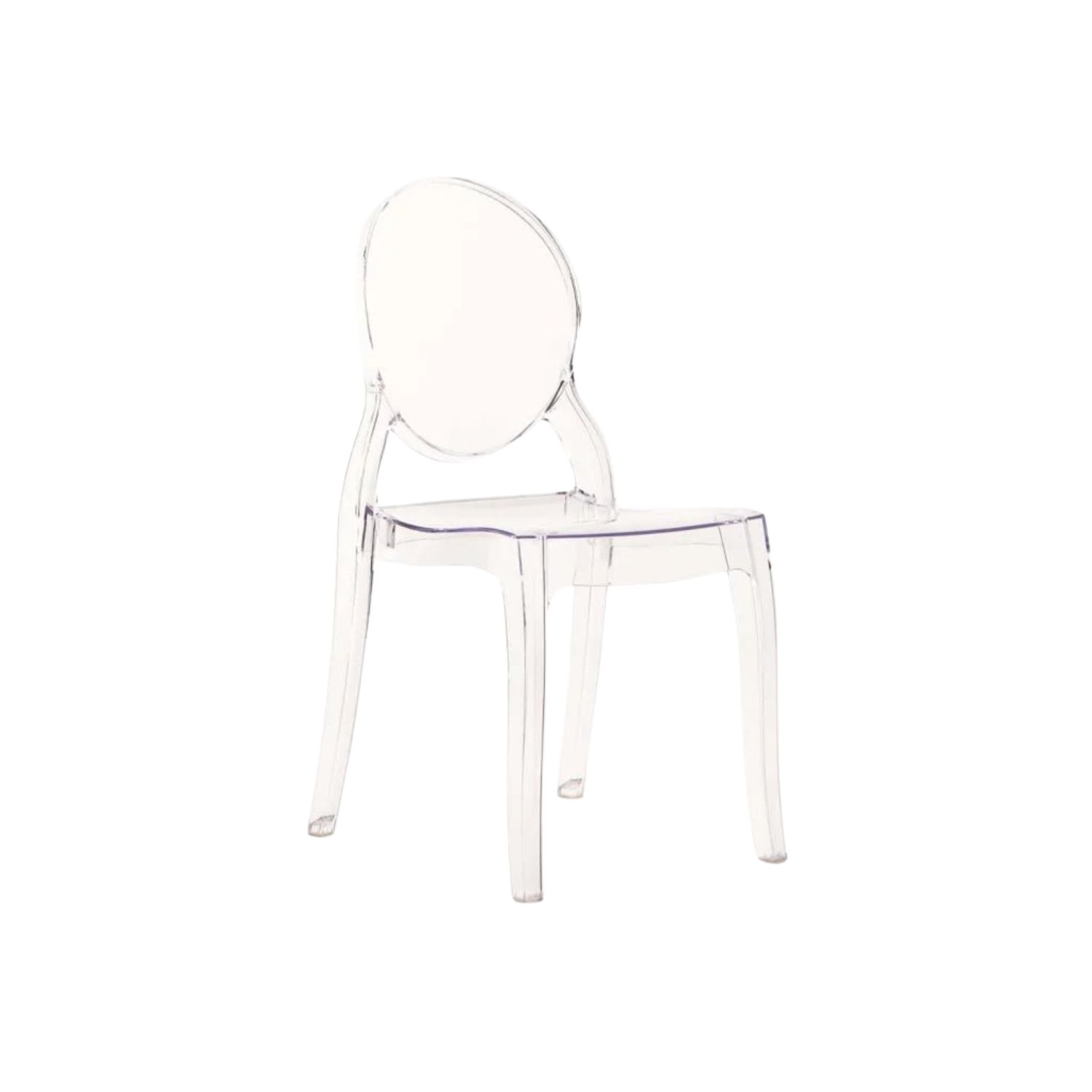 Ghost Deluxe Clear Polycarbonate Chair