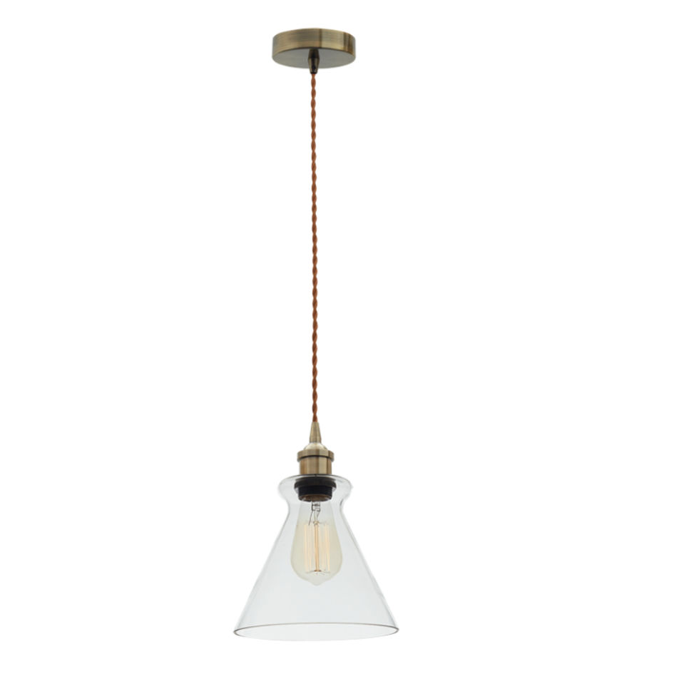 Antique Brass with Wood Finish ABS Blades