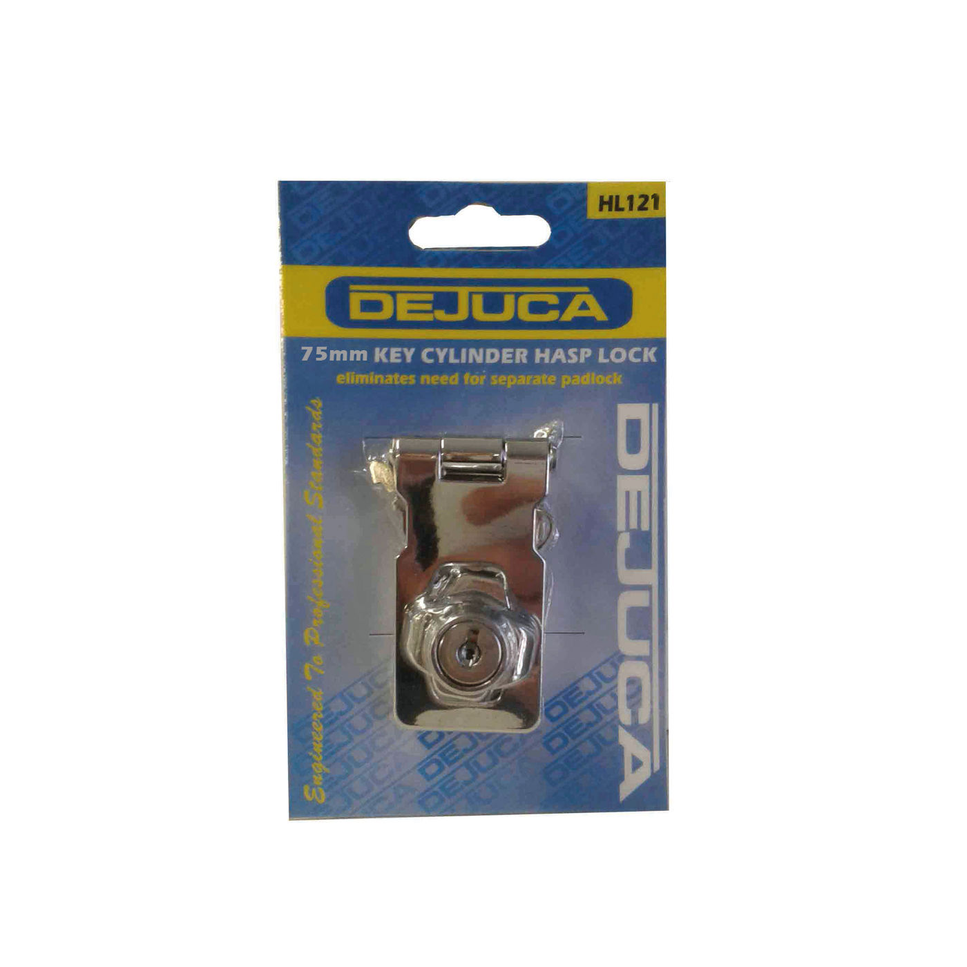 Dejuca - Hasp Lock - Fridge - Carded - 75mm - 3 Pack