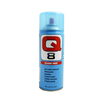 Q 20 - Silicone Lubricant - Q8 - 400gr  - 8 Pack