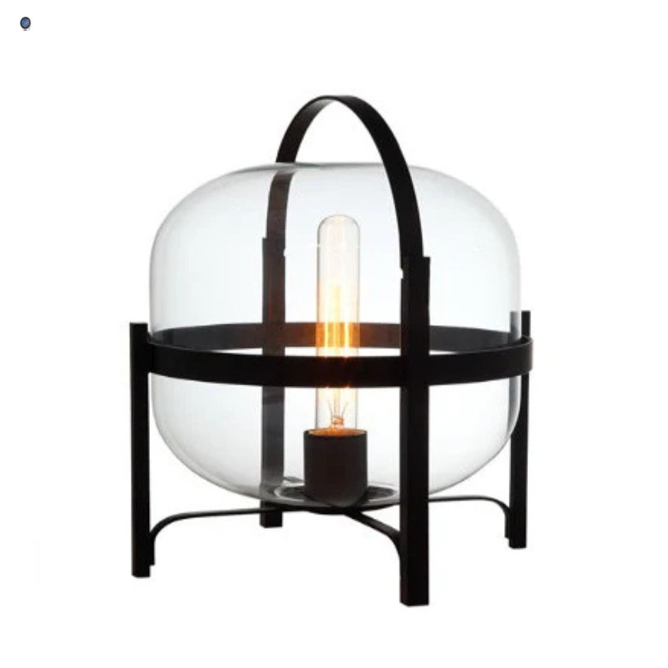 Hallstat T/Lamp 390mm Opal Glass