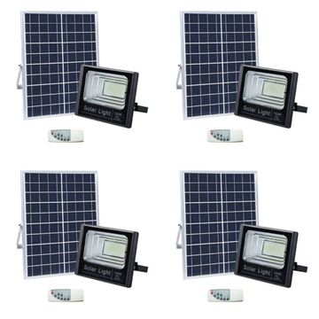 100W LED Solar Flood Light - Pack of 4