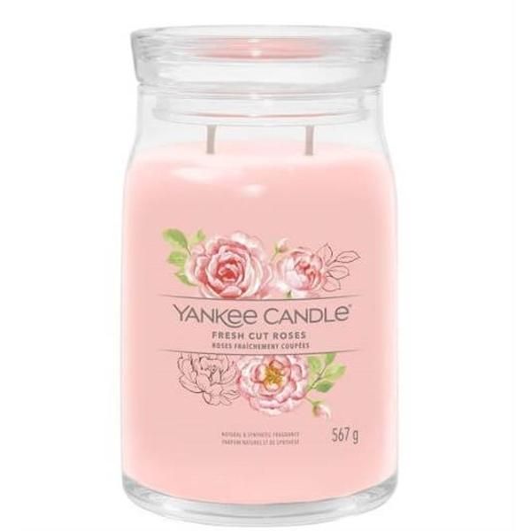 Yankee Candle Signature Collection Fresh Cut Roses Large