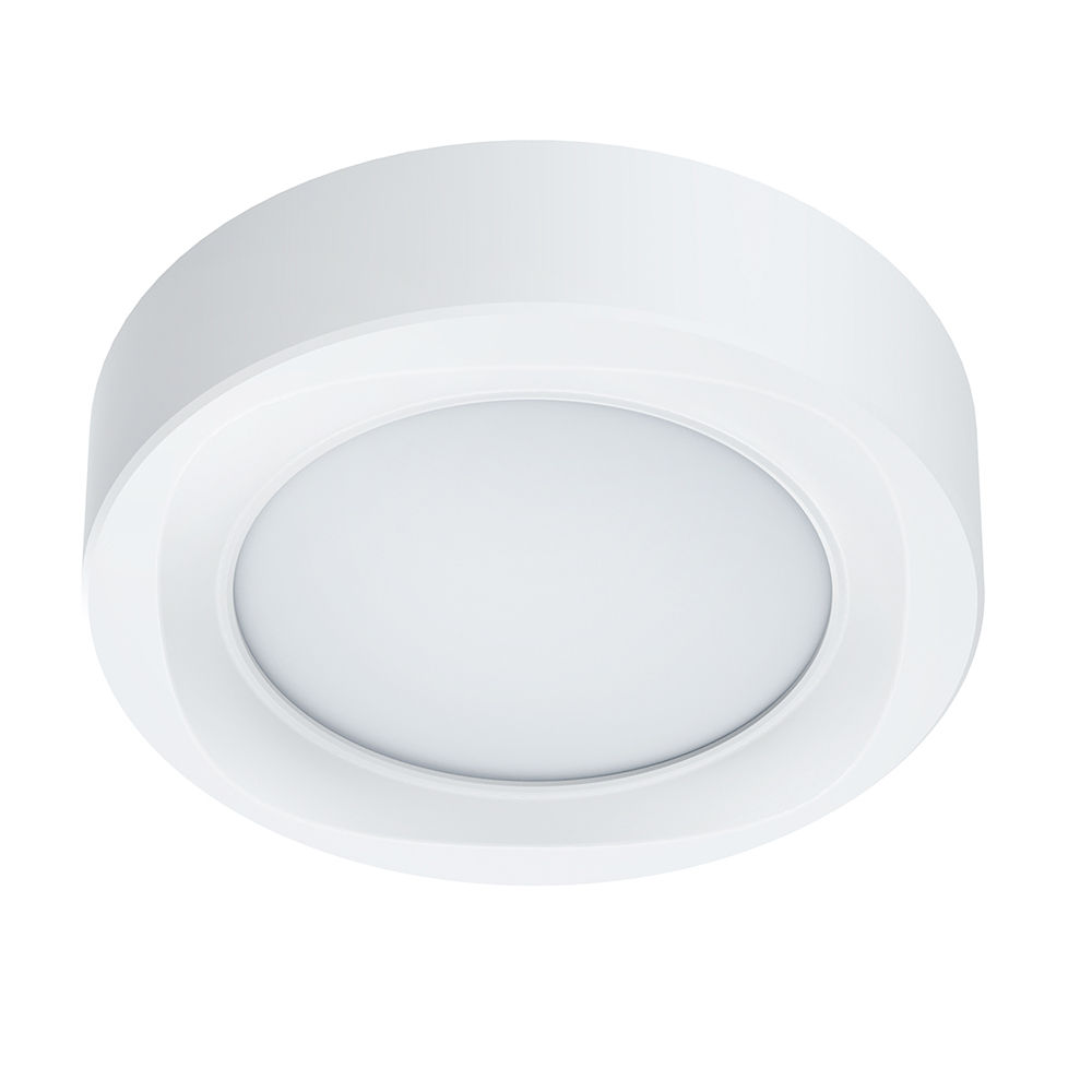 Eurolux - Round - LED - Ceiling Light - 6w - 120mm - White - 3000K - 3 Pack