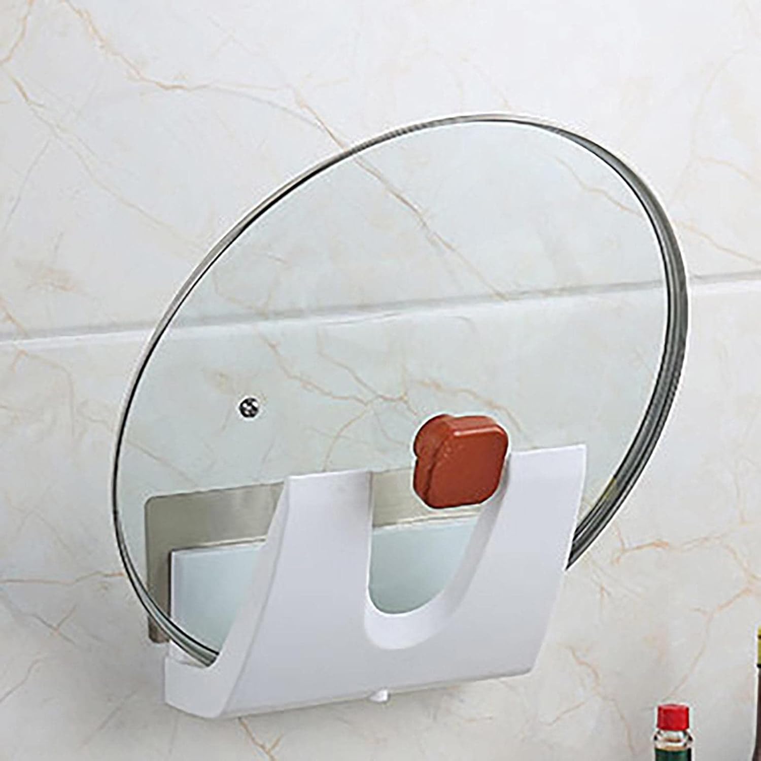 Wall Mounted Pot Lid Rack