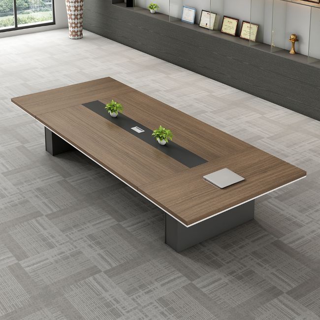 QandAHome Sona 3,6m Boardroom Table 12-14 seat capacity