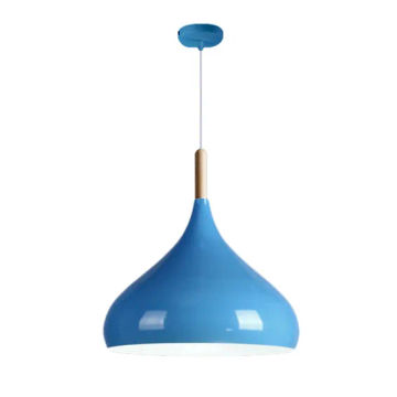 Modern Big Bowl Style Colour Pendant Light – Matte Finish Dome Ceiling Fixture