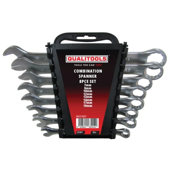 Spanner Combination Set 8Pce (6-13) 8Pce - 2 Pack